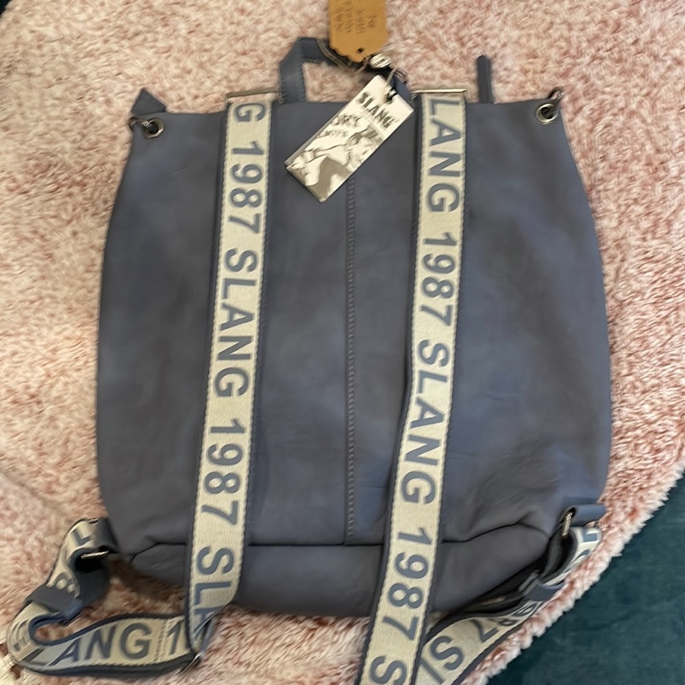 Real leather backpack - Picture 2 of 5